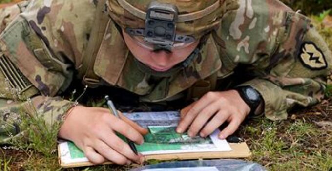 Qué es la topografía militar básica y para qué se utiliza